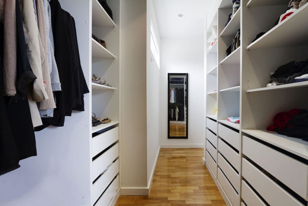 Walk-in wardrobe custom design | Abode Wardrobe